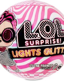 LOL Surprise Lights Glitter , 8 Sorprese, Modello Casuale