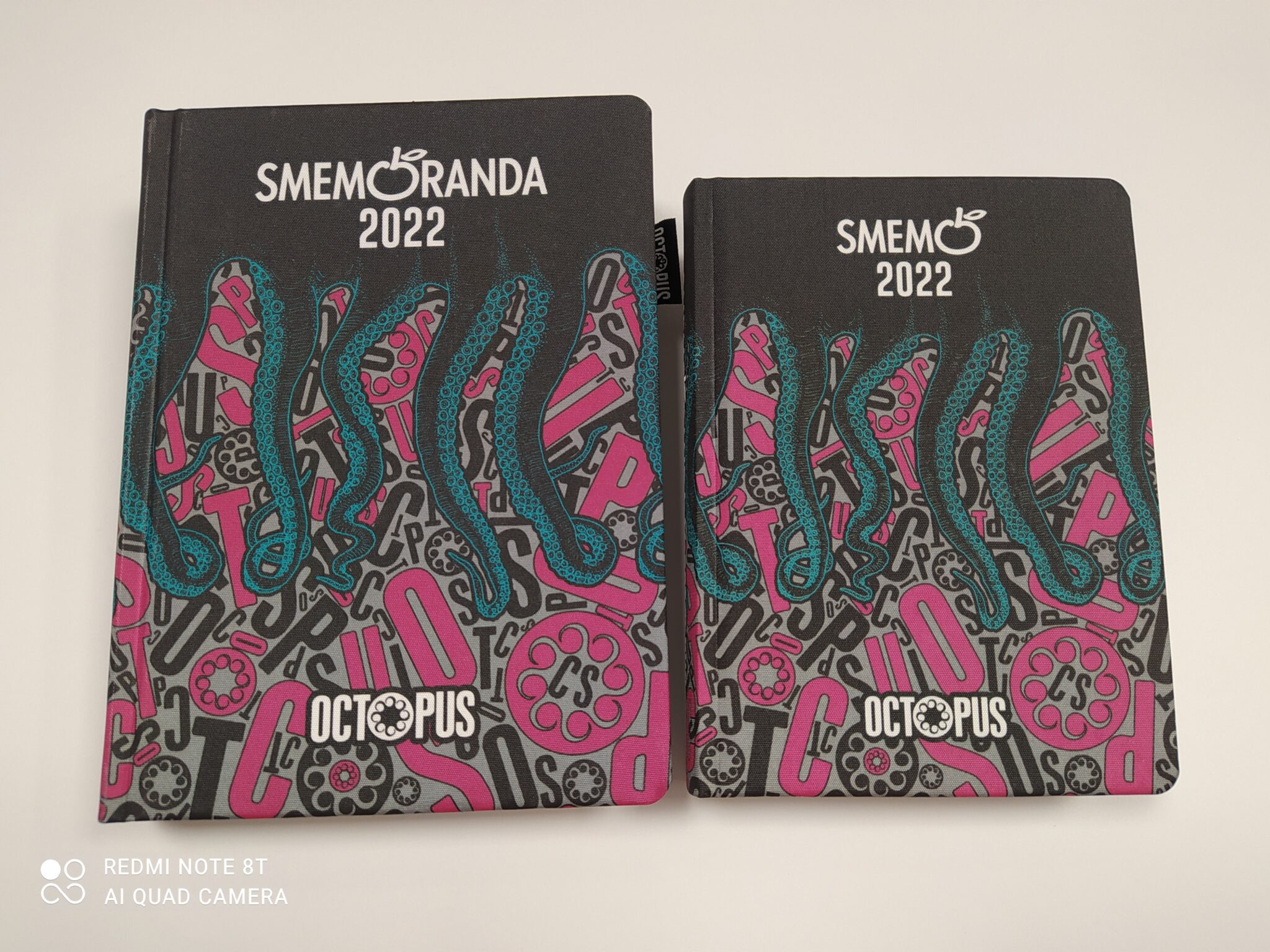 Diario Smemoranda Special Edition Octopus 2021-22 - Pink - Il Giocartolaio