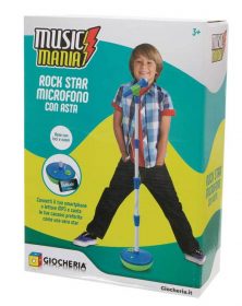 GIOCHERIA Rock Star Microfono Con Asta - GGI190148