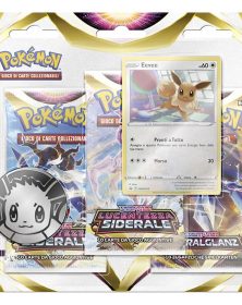 Pokemon Spada e Scudo Lucentezza Siderale - 3 Pack Blister (ITA)